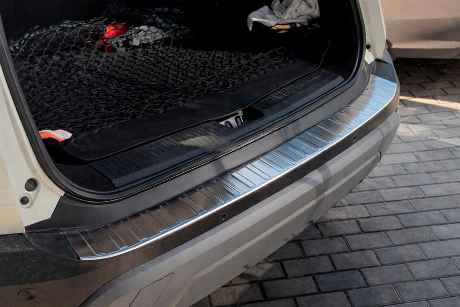 Nissan X-trail T33/Rogue 2022– Carmos bagkofangerbeskytter bag (Til e-Power, rustfrit stål, mat) Image