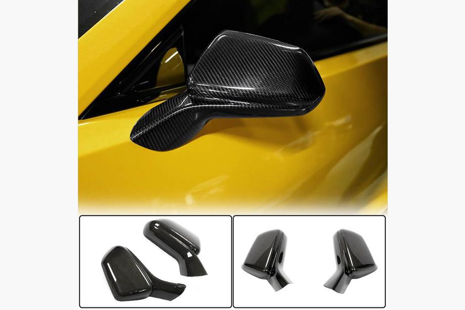 Chevrolet Camaro 2015– Spejlkåber (2015-2019, Kulfiber) Foto 1