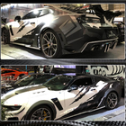 Chevrolet Camaro 2015– Hjulbuelister (2016-2019, Carbon) foto 2