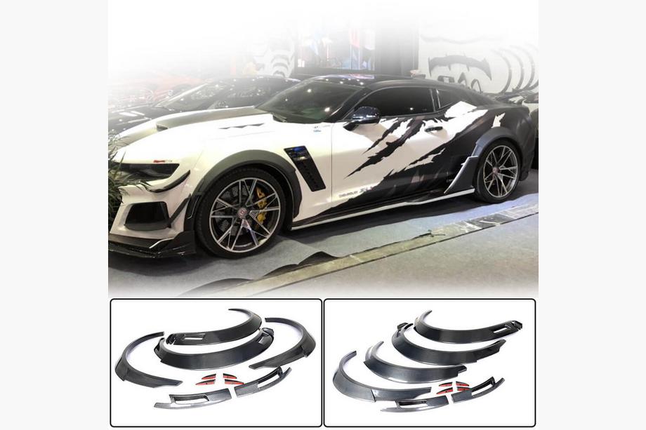 Chevrolet Camaro 2015– Hjulbuelister (2016-2019, Carbon) Image