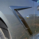 Chevrolet Corvette C7 2013–2019 Kulfiber afdækninger til forskærme (2013-2017) foto 1