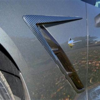 Kulfiber afdækninger til forskærme (2013-2017) Chevrolet Corvette C7 2013–2019