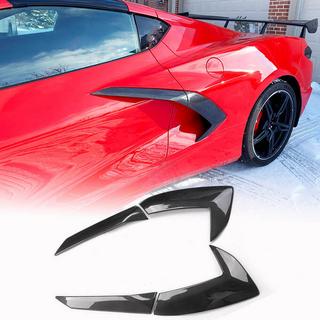 Bageste skærmkapper (2019-2022, Carbon) Chevrolet Corvette C8 2019– foto 1