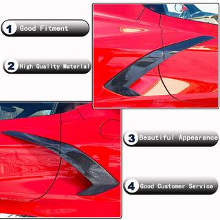Bageste skærmkapper (2019-2022, Carbon) Chevrolet Corvette C8 2019– foto 3