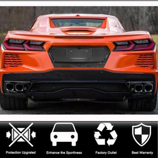 Bagklapbeklædning i carbon (2019-2022, Carbon) Chevrolet Corvette C8 2019– foto 2