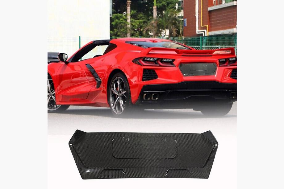 Chevrolet Corvette C8 2019– Bagklapbeklædning i carbon (2019-2022, Carbon) Image