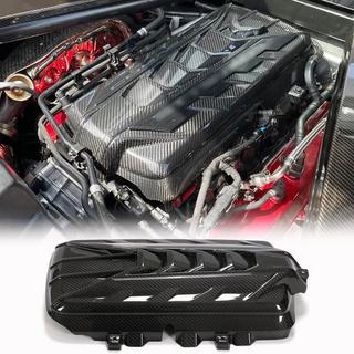 Motorafdækning (2019-2022, Carbon) Chevrolet Corvette C8 2019– foto 1
