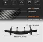 Chevrolet Corvette C8 2019– Bagkofangerdiffuser V1 (2019-2022, Carbon) foto 3