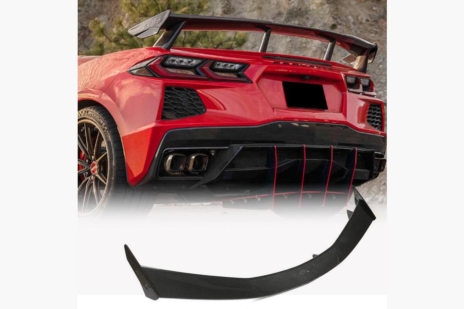 Chevrolet Corvette C8 2019– Spoiler V1 (kulfiber) Image