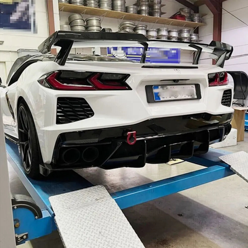 Bagkofangerliste (2019-2022, carbon) Chevrolet Corvette C8 2019– foto 2