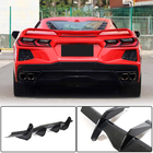 Chevrolet Corvette C8 2019– Bagkofanger-diffuser V2 (2019-2022, Carbon) foto 2