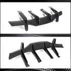 Chevrolet Corvette C8 2019– Bagkofanger-diffuser V2 (2019-2022, Carbon) foto 5