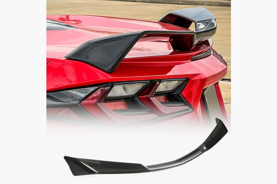 Chevrolet Corvette C8 2019– Spoiler V2 (kulfiber) Image