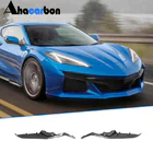 Chevrolet Corvette C8 2019– Kulfiber indsatser til frontkofanger (til Z06, 2020-2024) foto 1
