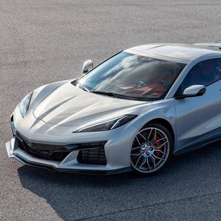 Kulfiber indsatser til frontkofanger (til Z06, 2020-2024) Chevrolet Corvette C8 2019– foto 2