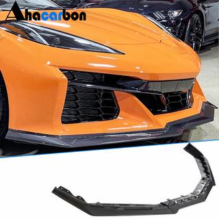 Frontsplitter til forreste kofanger Lip (til Z06, 2020-2024, carbon) Chevrolet Corvette C8 2019– foto 1