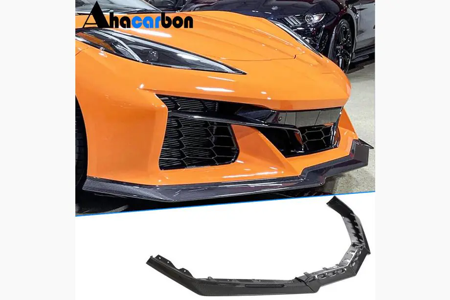 Chevrolet Corvette C8 2019– Frontsplitter til forreste kofanger Lip (til Z06, 2020-2024, carbon) Image