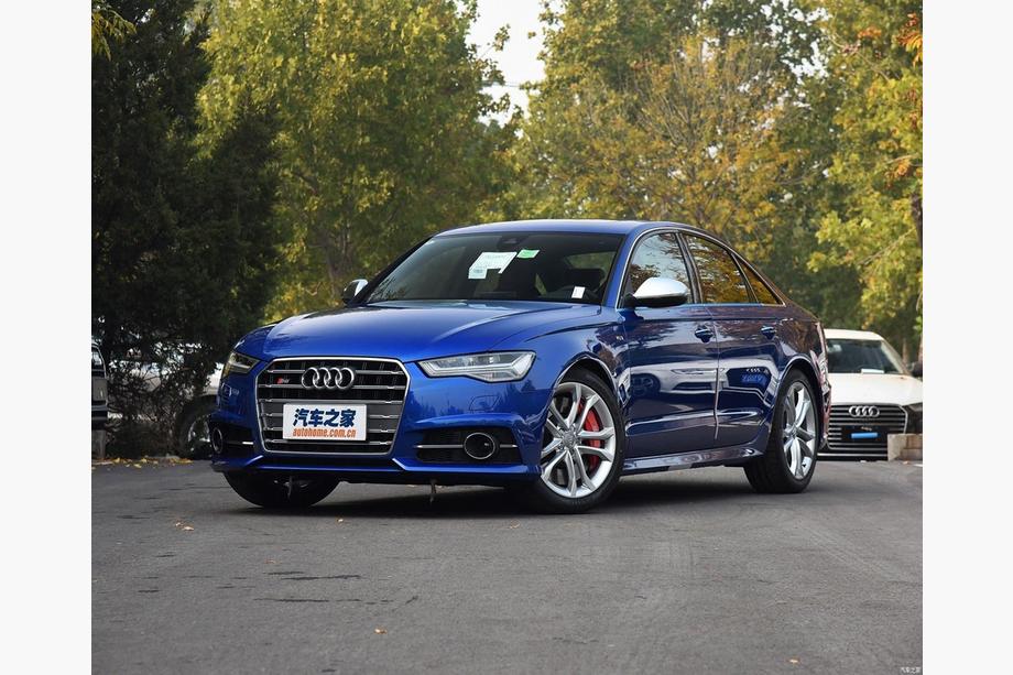 Audi A6 C7 2011–2017 Frontkofanger med sort grill S6-Style (2014–2017) Image