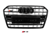 Audi A6 C7 2011–2017 Sort frontgrill S-Style (2014-2017) foto 2