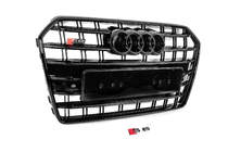 Audi A6 C7 2011–2017 Sort frontgrill S-Style (2014-2017) foto 4