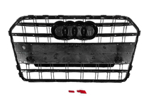 Audi A6 C7 2011–2017 Sort frontgrill S-Style (2014-2017) foto 5