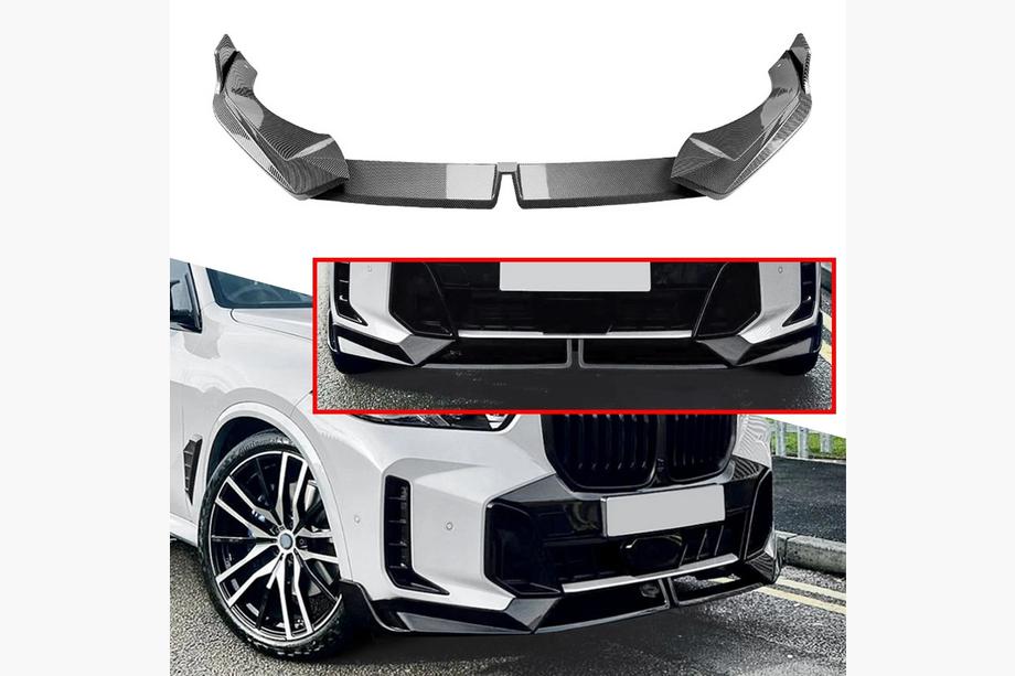BMW X5 G05 2019–2026 Front lip-splitter Paradigm V-1 (2023+, ægte kulfiber) Image