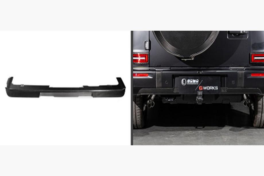 Mercedes G class W465 2025– Bagkofanger diffuser (til G63 AMG, carbon) Foto 4