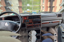 Volkswagen T4 Transporter 1990–2003 Instrumentbordbeklædning (1999-2003) Carbon foto 5