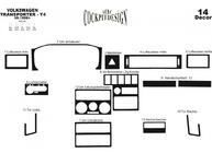 Volkswagen T4 Transporter 1990–2003 Instrumentbordbeklædning (1999-2003) Carbon foto 10