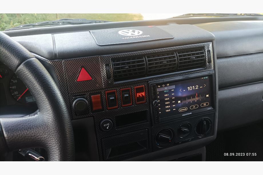 Volkswagen T4 Transporter 1990–2003 Instrumentbordbeklædning (1999-2003) Foto 4