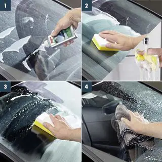Intensiv glasrens og polermiddel 250 ml SONAX Scheiben Reinigungs Politur intensiv foto 4