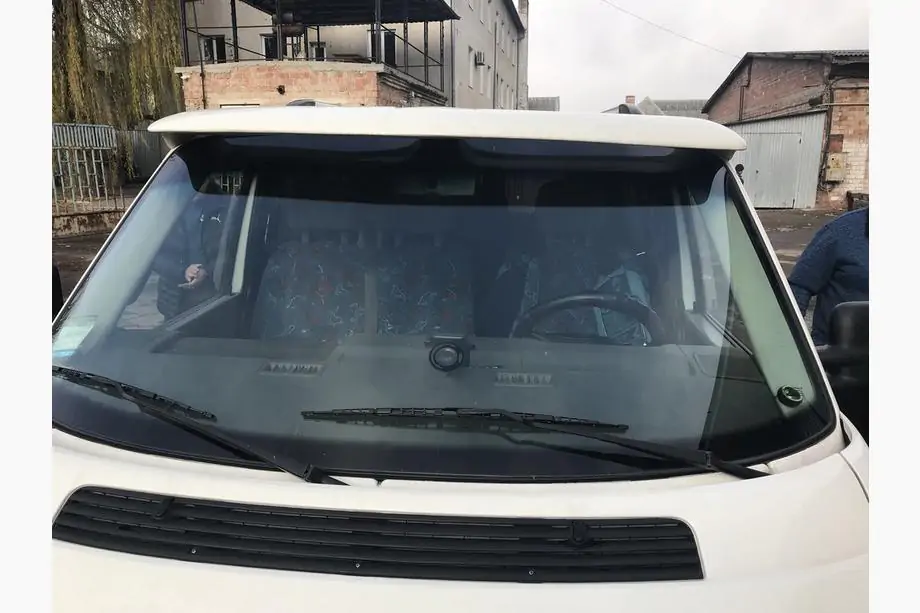 Volkswagen T4 Transporter 1990–2003 Solskærm til forrude (til lakering) Foto 3