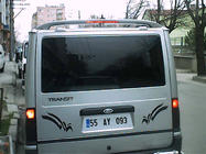 Ford Transit 2000–2014 Isikli tagspoiler til lavt tag (til lakering) foto 4