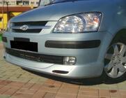 Hyundai Getz 2002– Front nederste spoilerlæbe (til lakering) foto 4