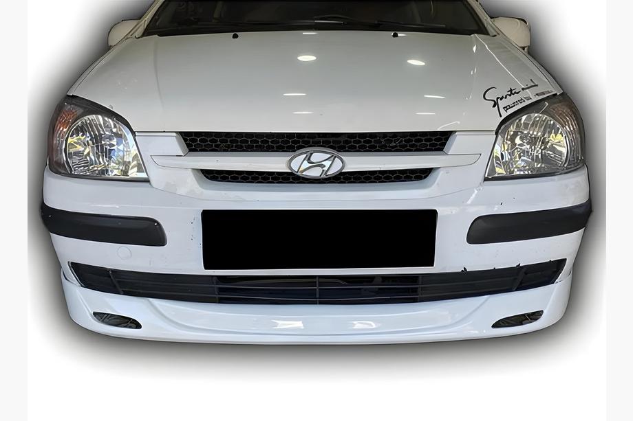 Hyundai Getz 2002– Front nederste spoilerlæbe (til lakering) Image