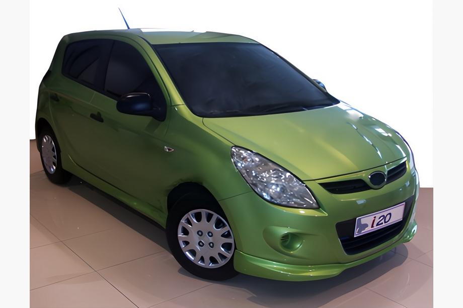 Hyundai I-20 2008–2012 Front nederste spoilerlæbe (til lakering) Image