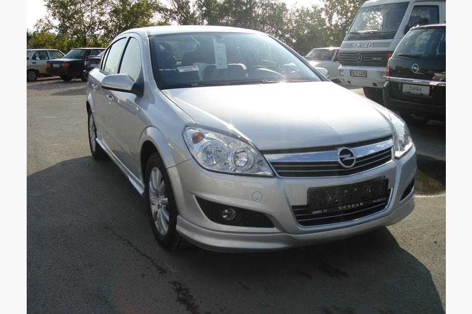 Opel Astra H 2004–2013 Front nedre læbespoiler Sedan (til lakering) Foto 4