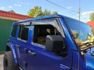Jeep Wrangler 2018– Vindafvisere Niken Luxury (4 stk.) foto 4