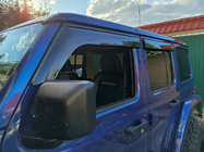 Jeep Wrangler 2018– Vindafvisere Niken Luxury (4 stk.) foto 3