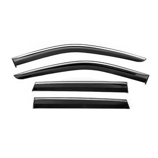 Vindafvisere med kromliste Niken Luxury (4 stk) Jeep Grand Cherokee WK2 2010–2021 foto 1