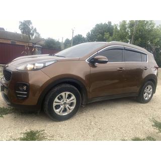 Vindafvisere med kromliste Niken Luxury (4 stk) Kia Sportage 2015–2021 foto 1