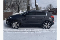Kia Sportage 2010–2015 Vindafvisere med kromliste Niken Luxury (4 stk) foto 1