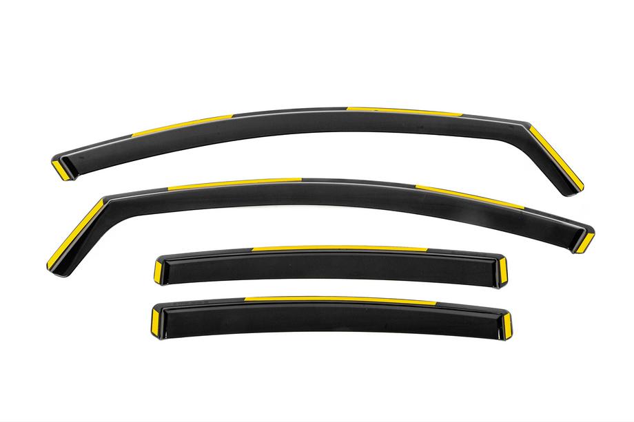 Opel Insignia 2008–2017 Vindafvisere (in-channel) Niken Luxury (SD/HB, 2008-2013, 4 stk) Image