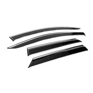 Vindafvisere med kromliste Niken Luxury (4 stk) Peugeot 3008 2016–2023 foto 3