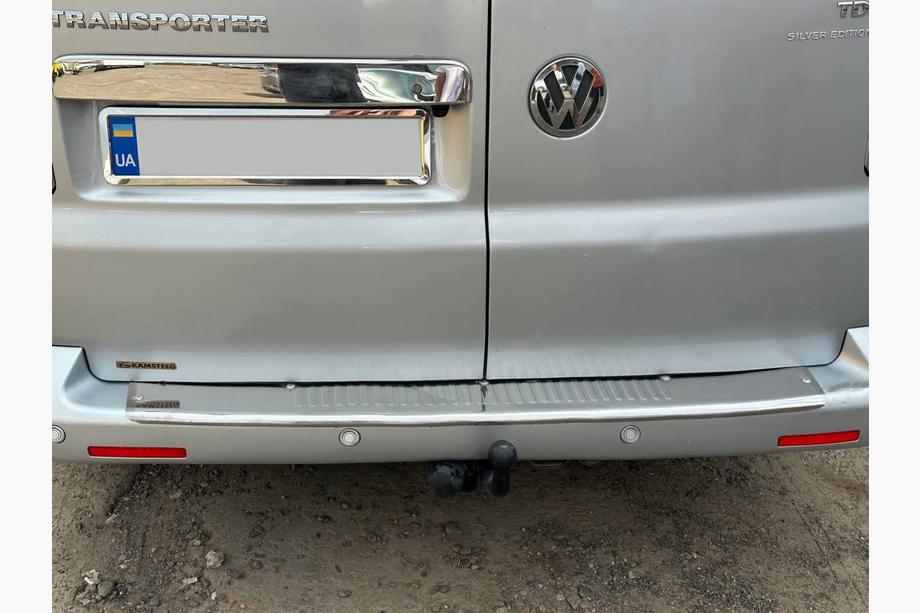 Volkswagen T5 Transporter 2003–2010 Liste over nummerpladen til sidehængslede døre (rustfrit stål) Foto 8