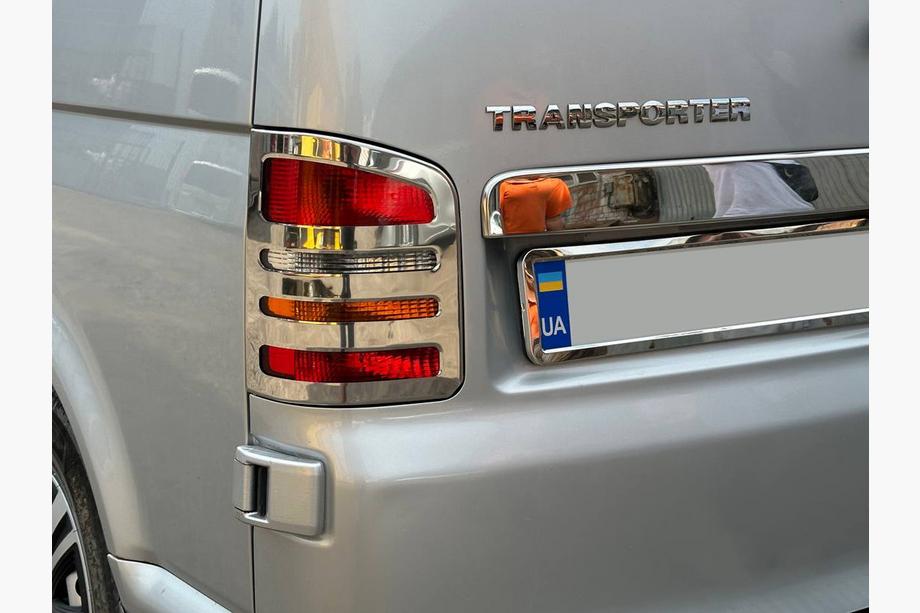 Volkswagen T5 Transporter 2003–2010 Liste over nummerpladen til sidehængslede døre (rustfrit stål) Foto 7