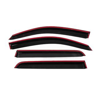 Vindafvisere med kromliste Niken Luxury (2011-2015, 4 stk) Toyota Hilux 2006–2015 foto 4