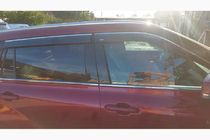 Toyota Highlander 2019– Vindafvisere med kromliste Niken Luxury (4 stk) foto 8