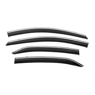 Vindafvisere med kromliste Niken Luxury (4 stk) Toyota Corolla 2013–2019 foto 2