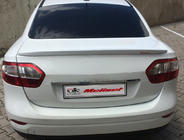 Renault Fluence 2009–2016 Spoiler (til lakering) foto 2